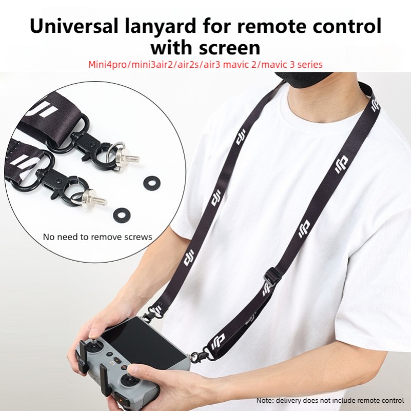 Dji Drone Mini 3 - สายคล้องคอปรับระดับได้ ป้องกันการตก สำหรับรีโมทคอนโทรล DJI RC 2