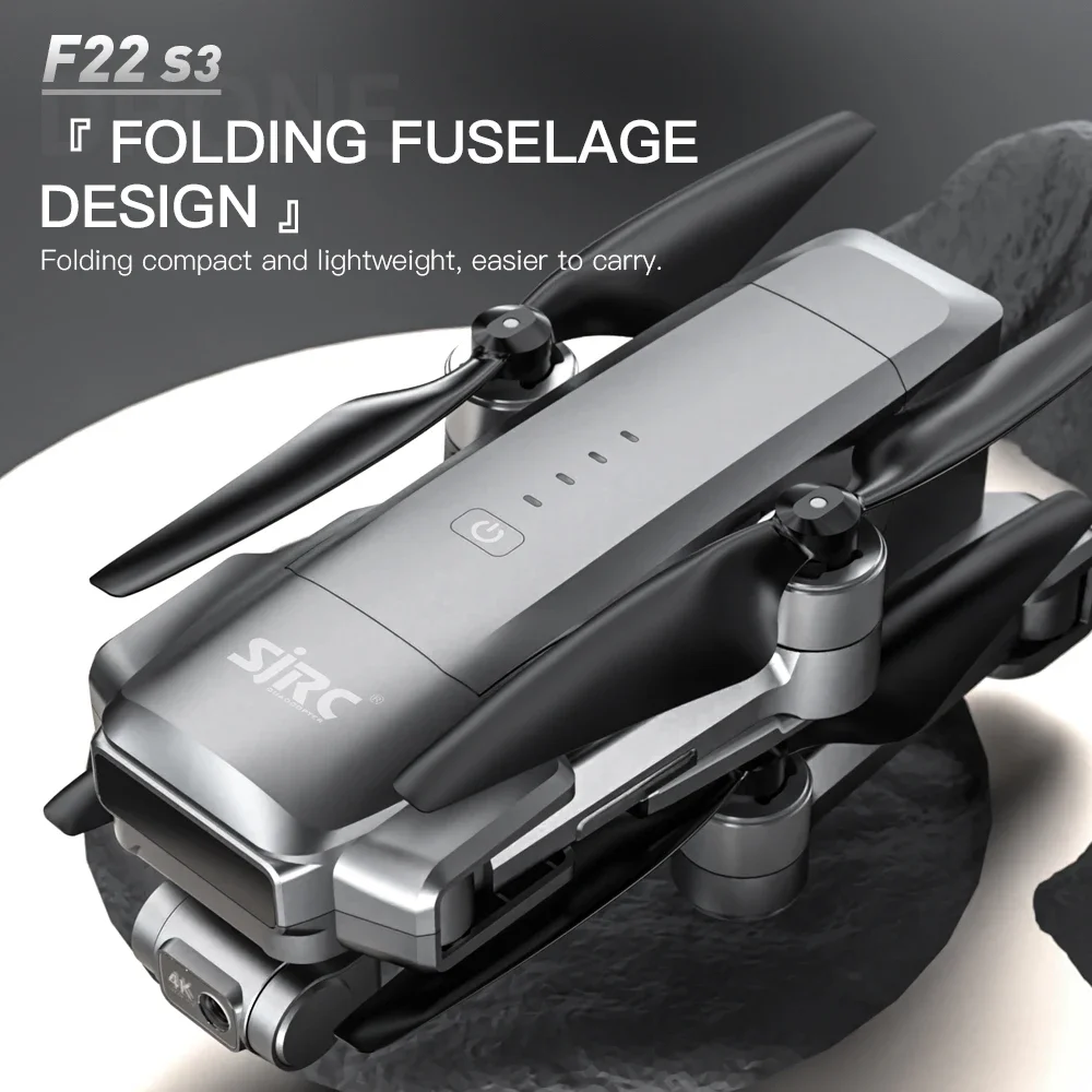 Drone Surveying - โดรน SJRC F22 S3 pro พับได้สำหรับเด็ก