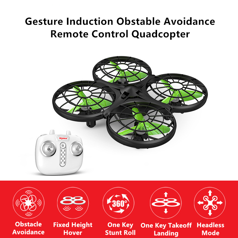 Eachine Drone E010 - ท่าทางเหนี่ยวนําหลีกเลี่ยงอุปสรรค RC Quadcopter Stable Hover เที่ยวบิน