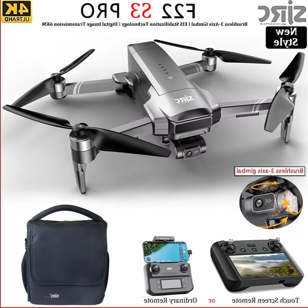 โดรน SJRC F22 S3 pro พับได้สำห - Drone Surveying บทวิจารณ์และราคา