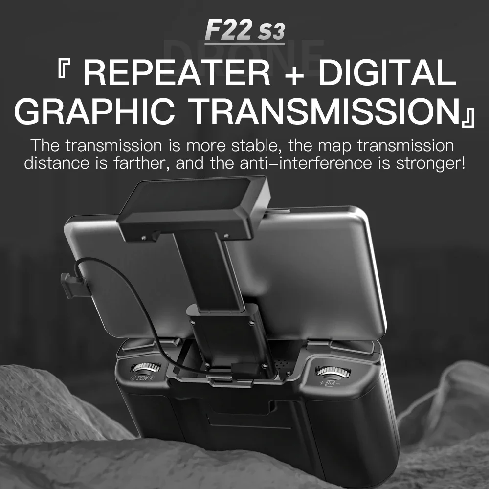 โดรน SJRC F22 S3 pro พับได้สำห - Drone Surveying บทวิจารณ์และราคา