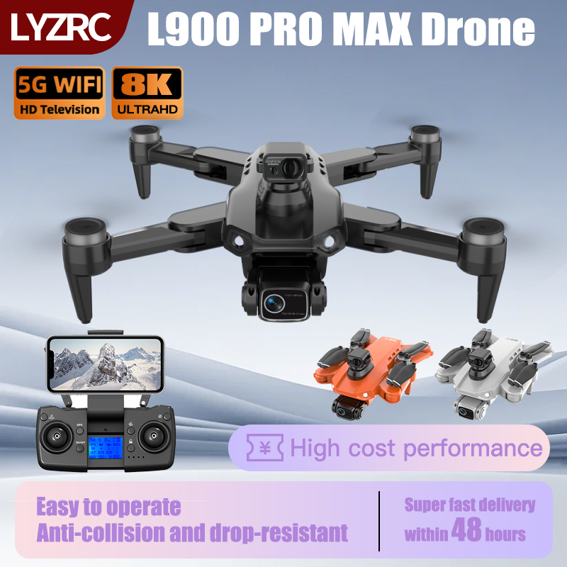 LYZRC L900 PRO MAX โดรน GPS พร - Drone Surveying บทวิจารณ์และราคา