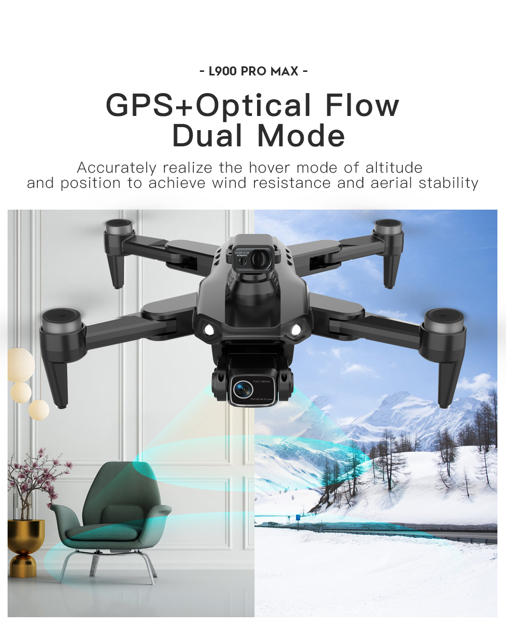 LYZRC L900 PRO MAX โดรน GPS พร - Drone Surveying บทวิจารณ์และราคา