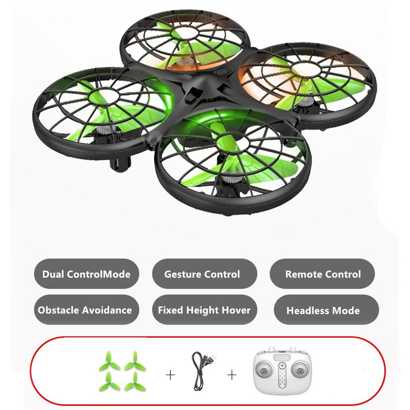 ท่าทางเหนี่ยวนําหลีกเลี่ยงอุปส - Eachine Drone E010 บทวิจารณ์และราคา