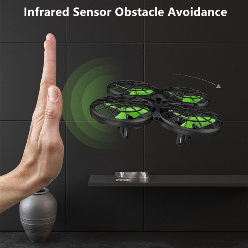 ท่าทางเหนี่ยวนําหลีกเลี่ยงอุปส - Eachine Drone E010 บทวิจารณ์และราคา