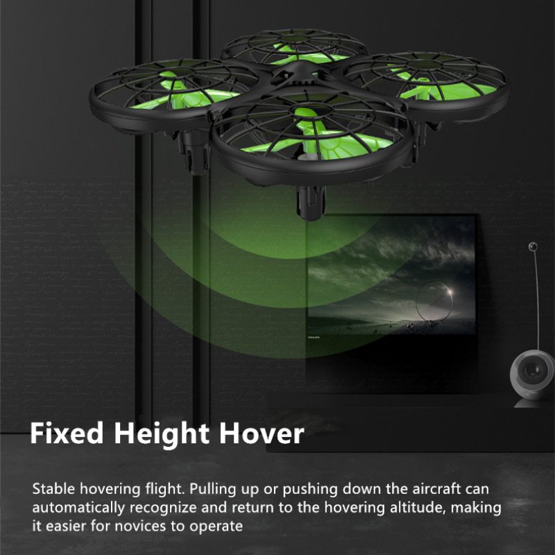 ท่าทางเหนี่ยวนําหลีกเลี่ยงอุปส - Eachine Drone E010 บทวิจารณ์และราคา